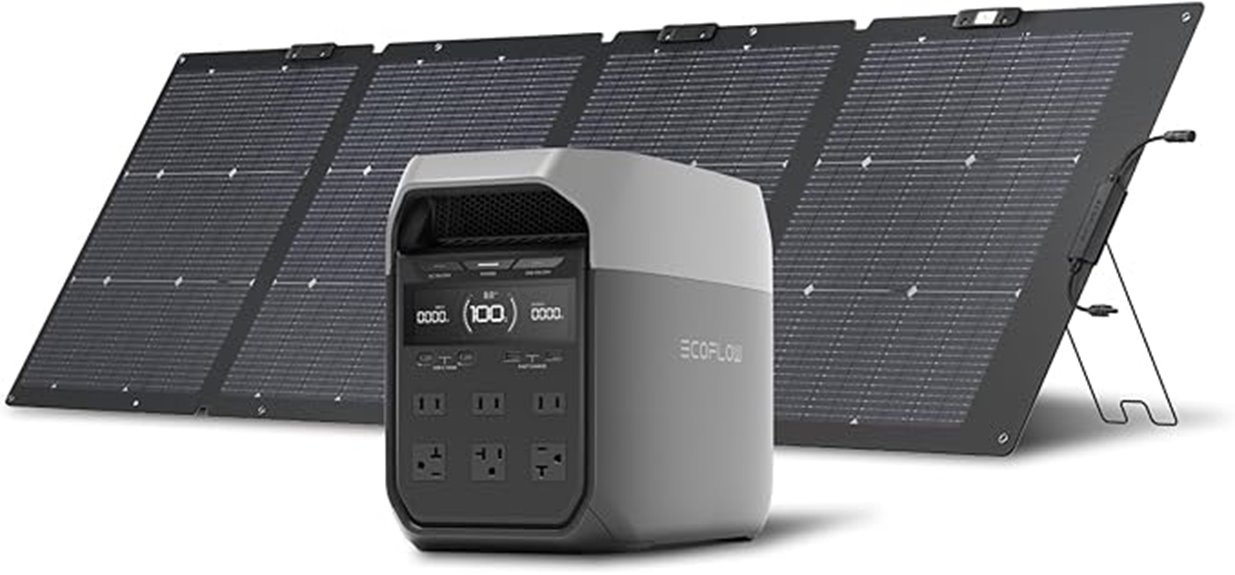 portable solar power station