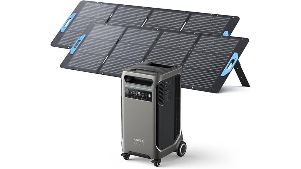 portable solar power station