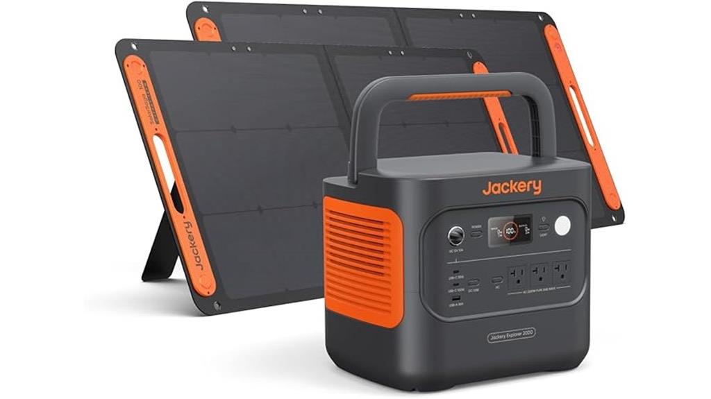 portable solar power station