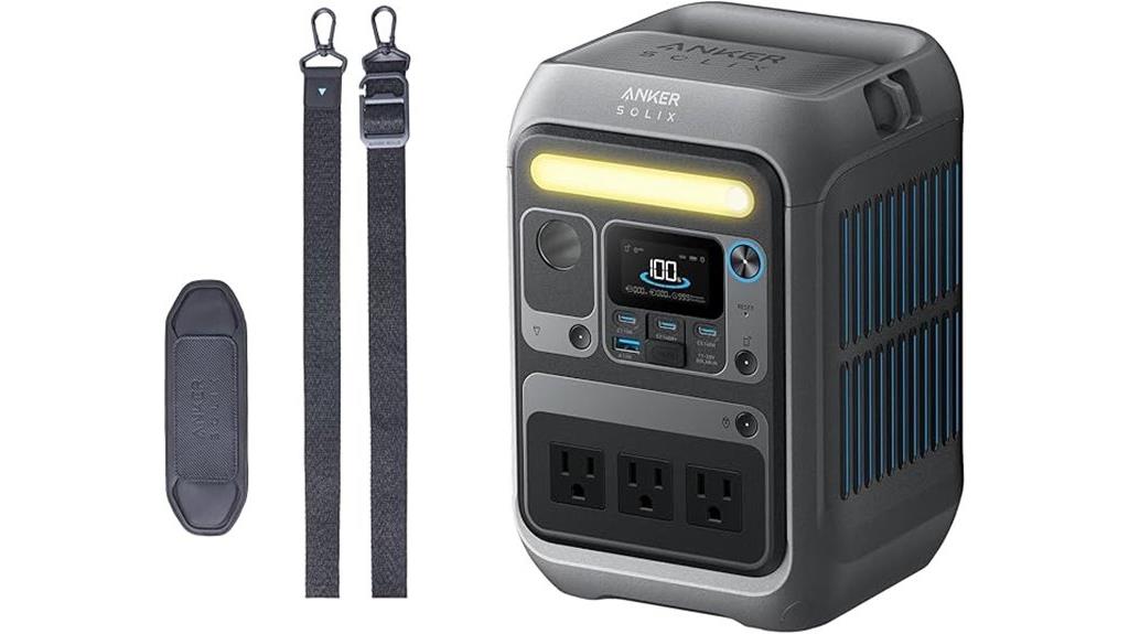 portable solar power station