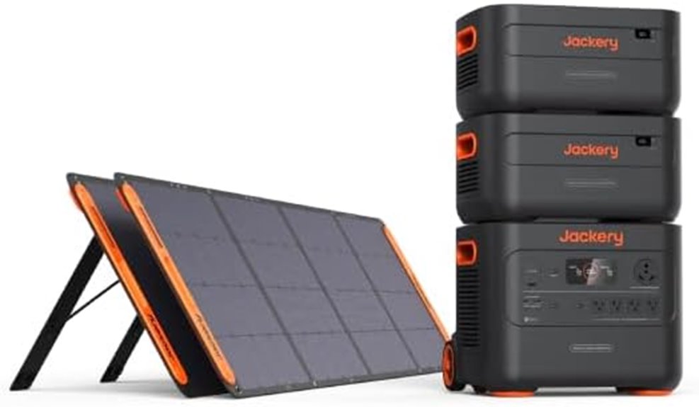 portable solar power system