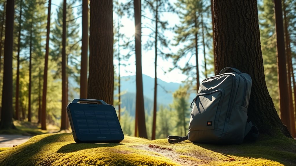 portable solar powered camping generators