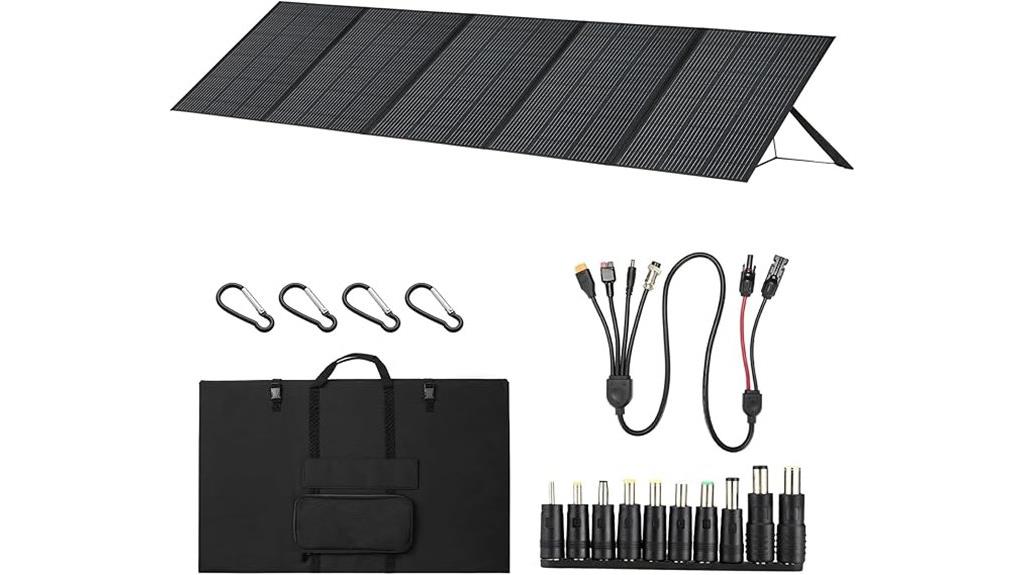 portable waterproof foldable solar