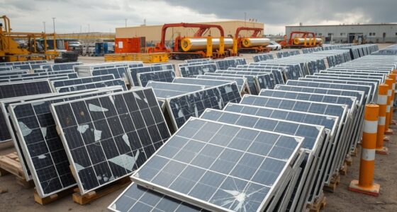 recycling worn solar panels