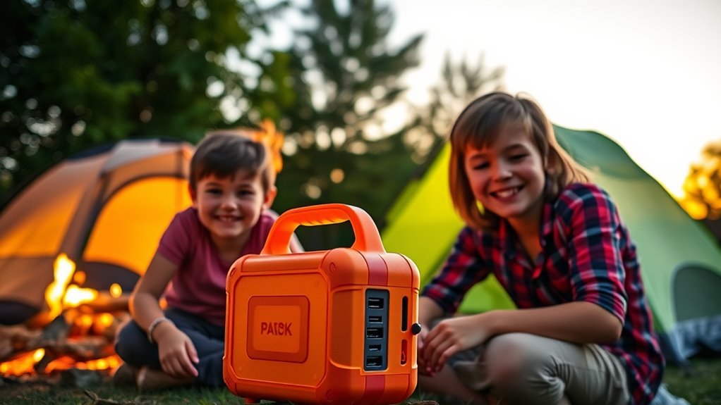 safe portable charging for kids