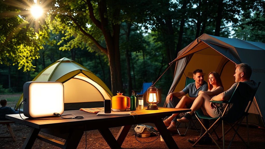 simplify camping with portable power