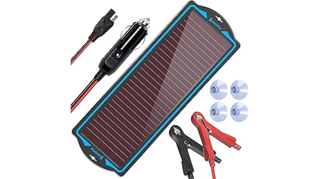 solar battery charging kit