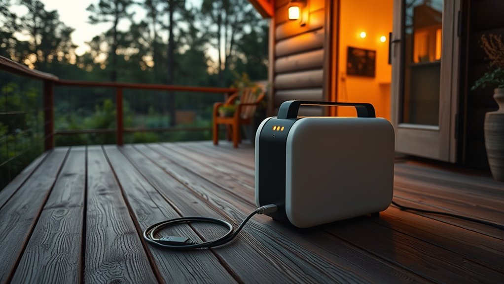 solar compatible portable power