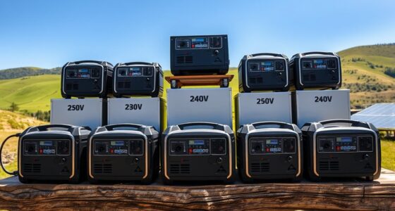 solar generators with 240v
