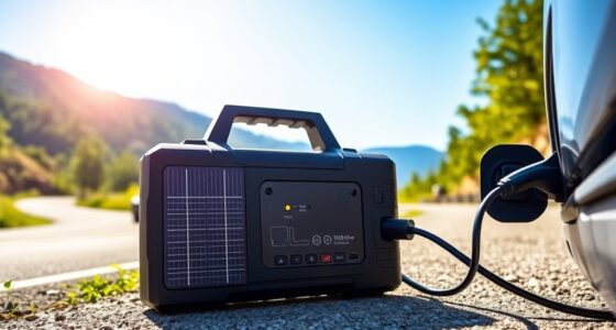 solar portable power car compatible