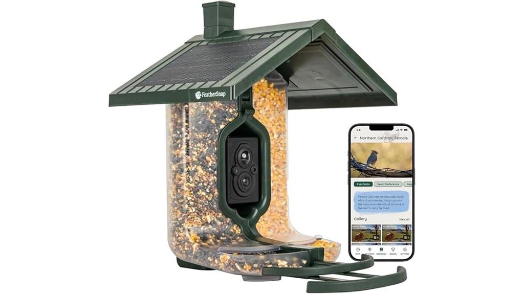 solar powered bird camera