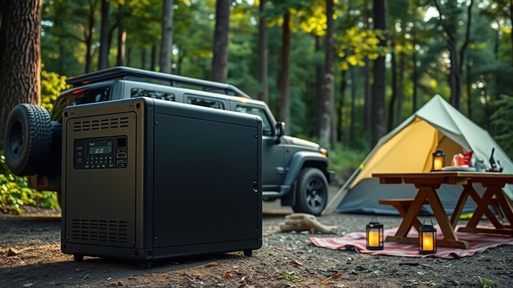 solar powered camper generator