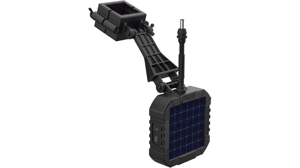 solar powered hunting battery
