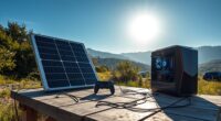 solar powered off grid gaming