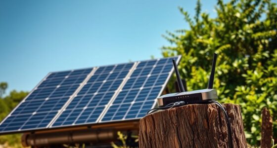 solar powered off grid wi fi