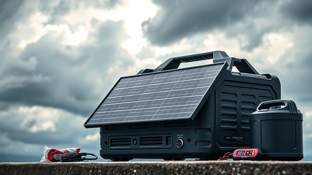storm ready solar generator features