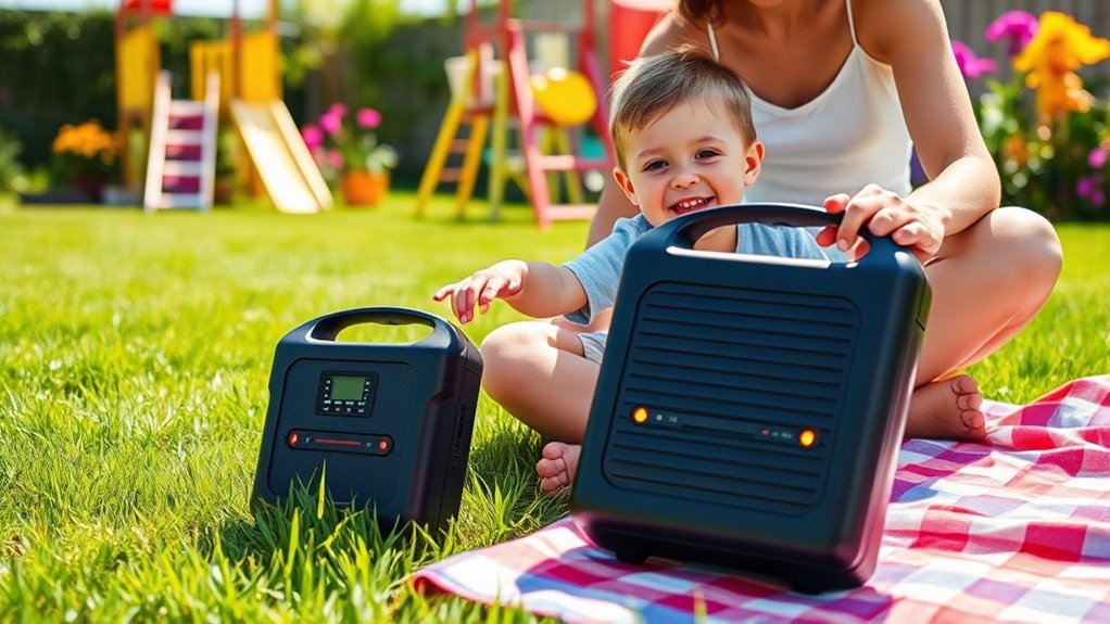 supervise children near power stations