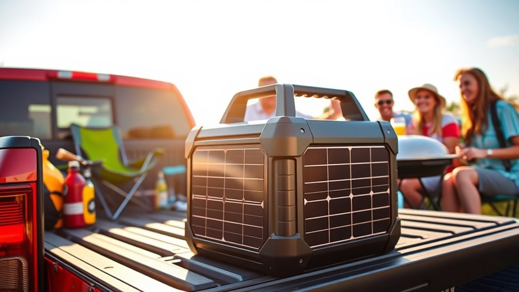 tailgate friendly solar generator features
