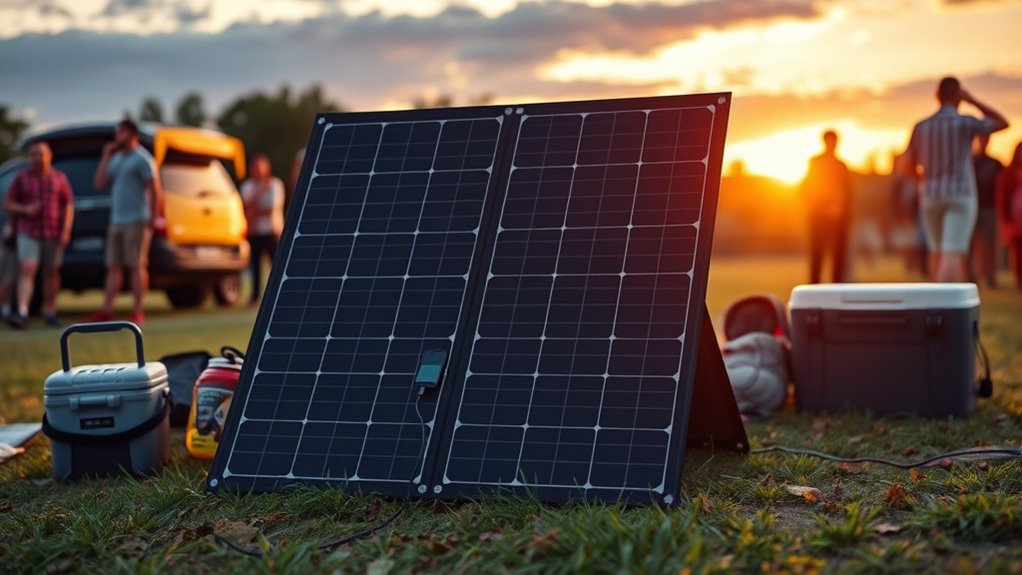 tailgating solar panel considerations