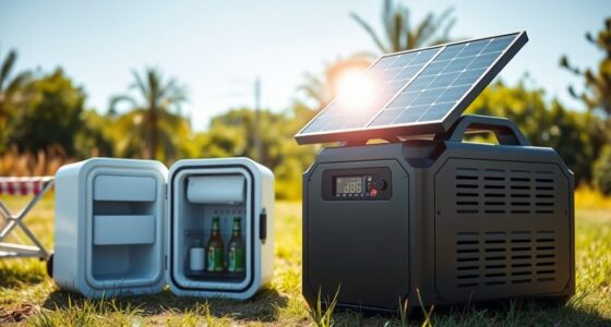 top mini fridge solar options
