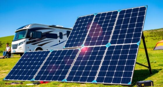 top rv folding solar panels