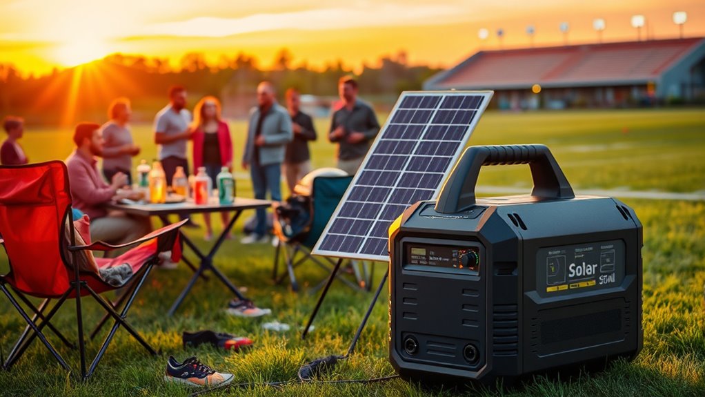 top solar power for tailgating