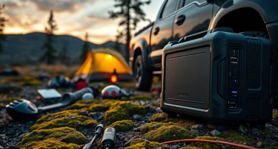 top truck camping power stations