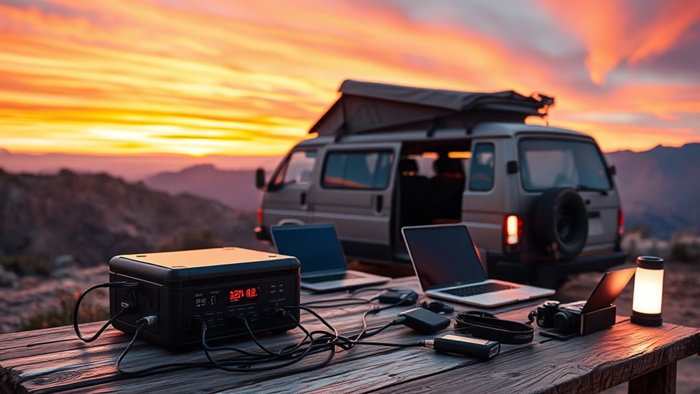 top vanlife portable power stations