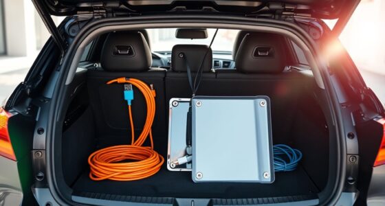 vehicle storage for panels