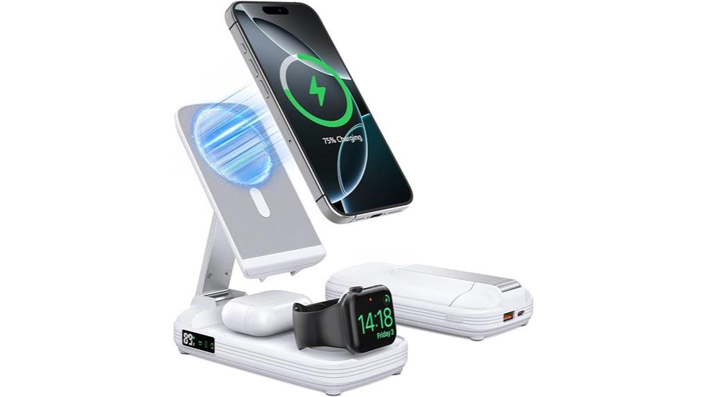 wireless charging station power bank