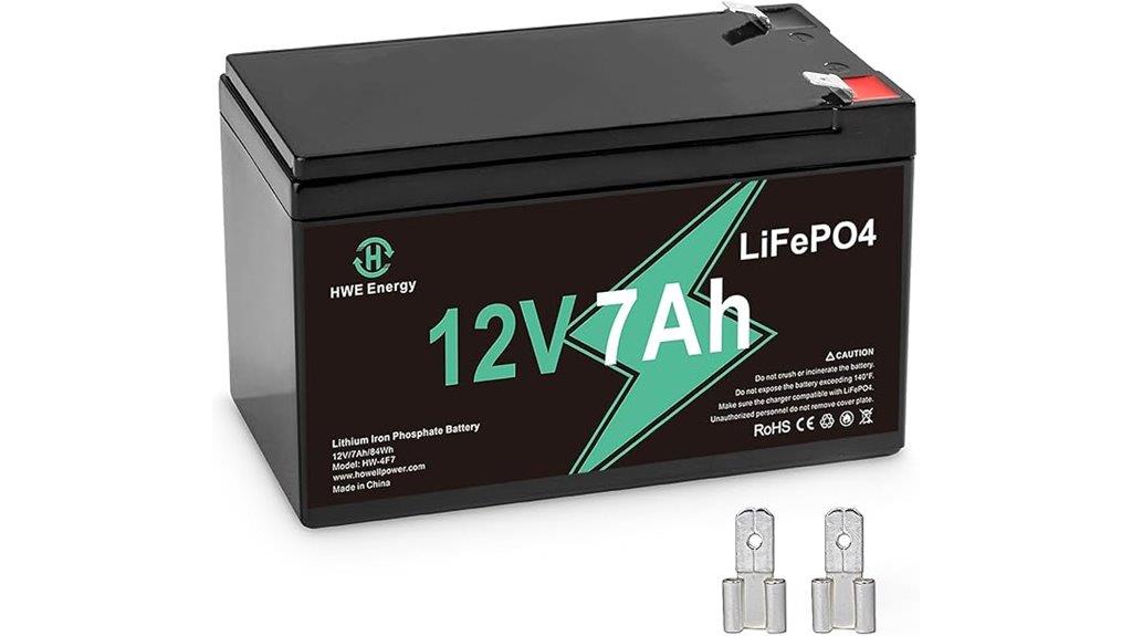 12v 7ah lithium battery