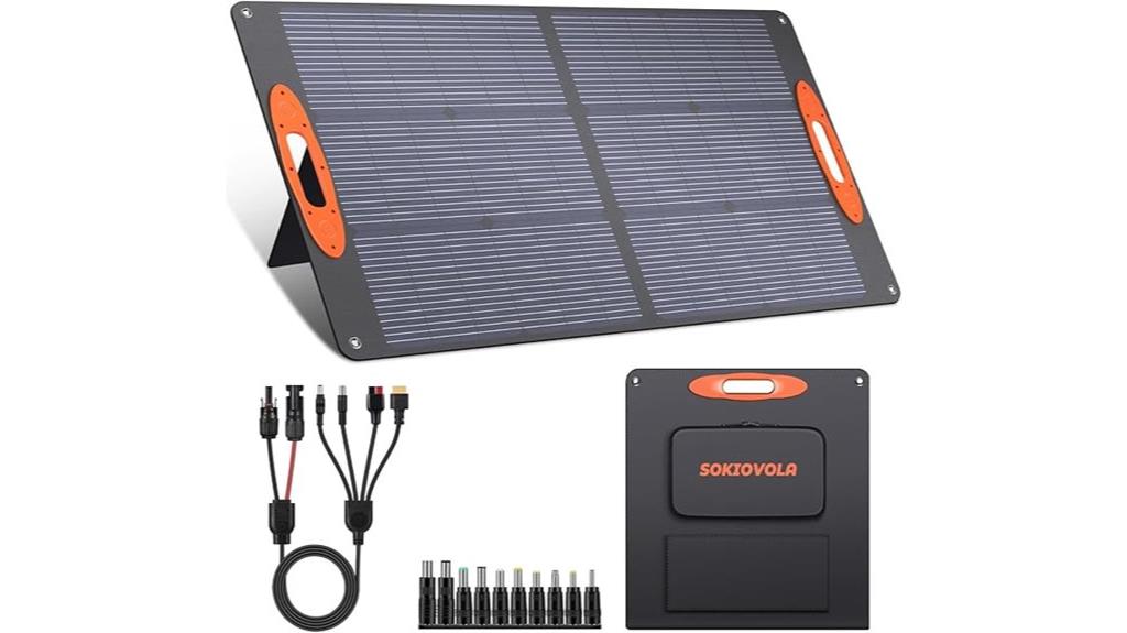 16bb 100w portable solar