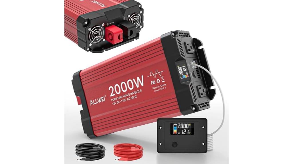 2000w pure sine inverter