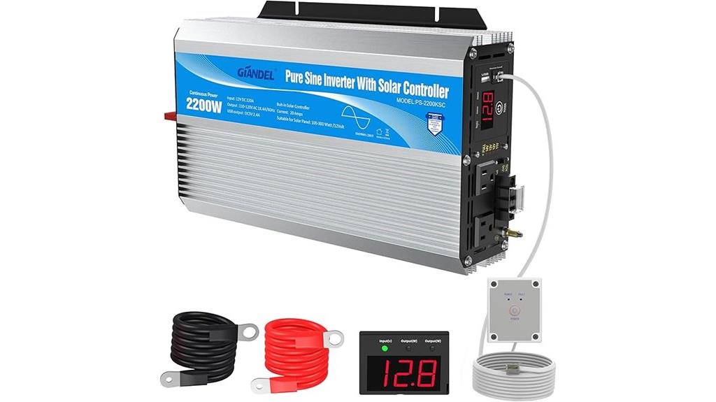 2200w pure sine inverter