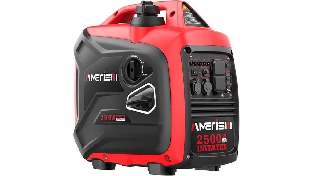 2500 watt gas generator