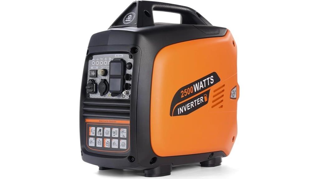 2500w portable gas generator