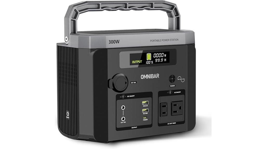 300w portable power station