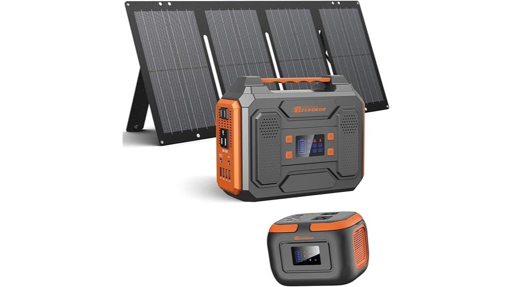 300w portable solar kit
