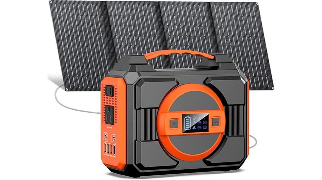 300w solar portable power