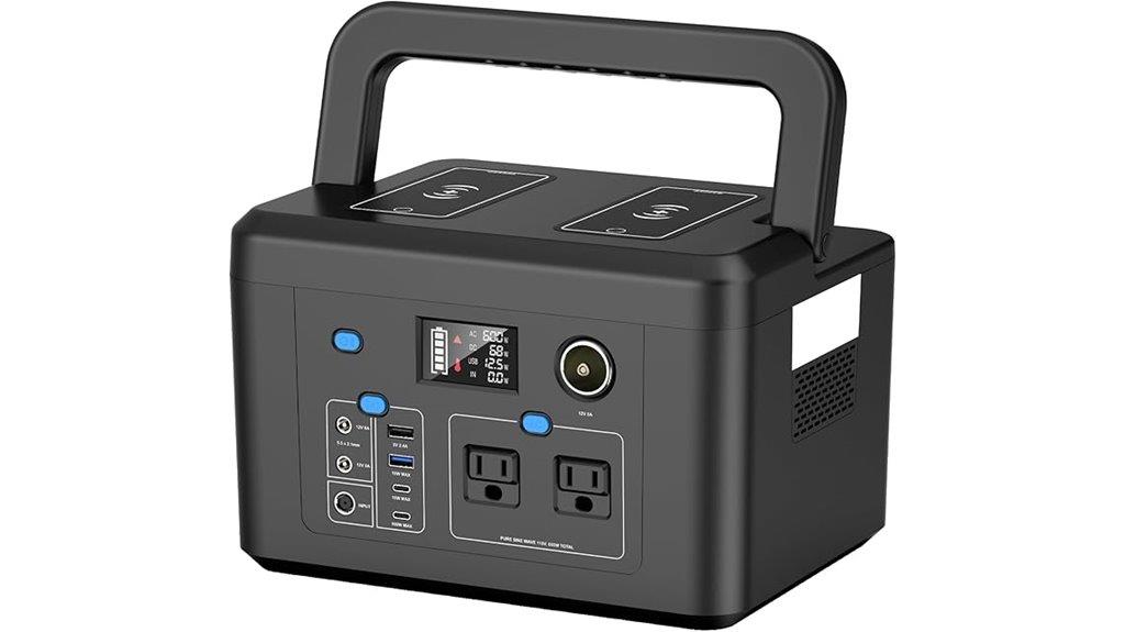 600w portable power station