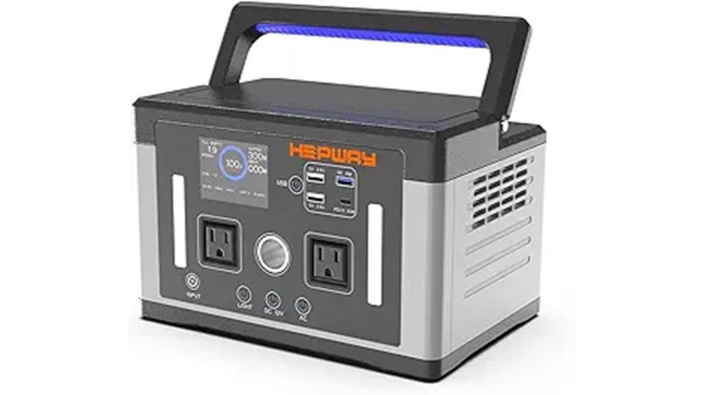 700w portable solar generator