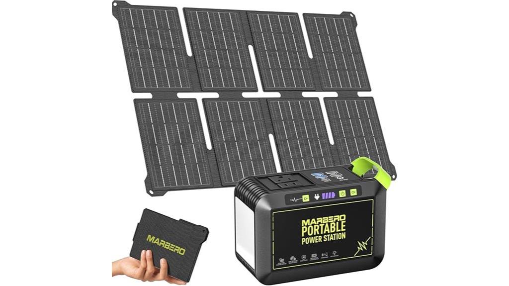 80w solar power generator