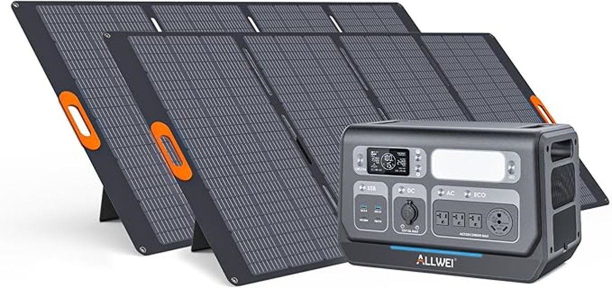 allwei 2400w solar bundle