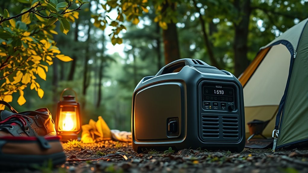 camping generator selection tips