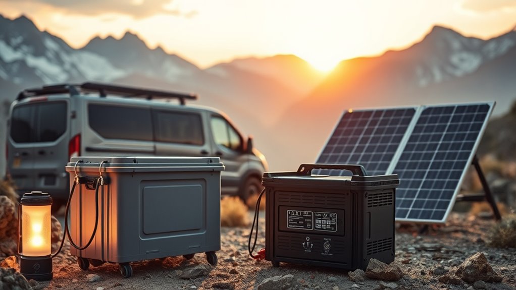 choosing reliable vanlife battery backup