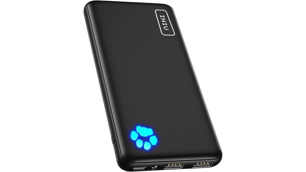 compact 10000mah usb c charger