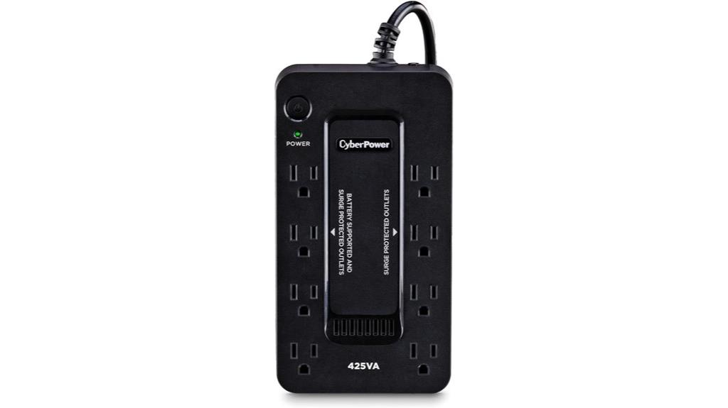 compact 8 outlet ups