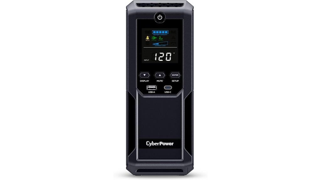 cyberpower ups with lcd