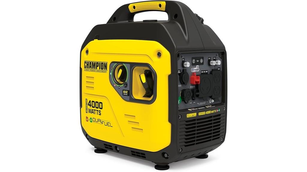 dual fuel portable generator