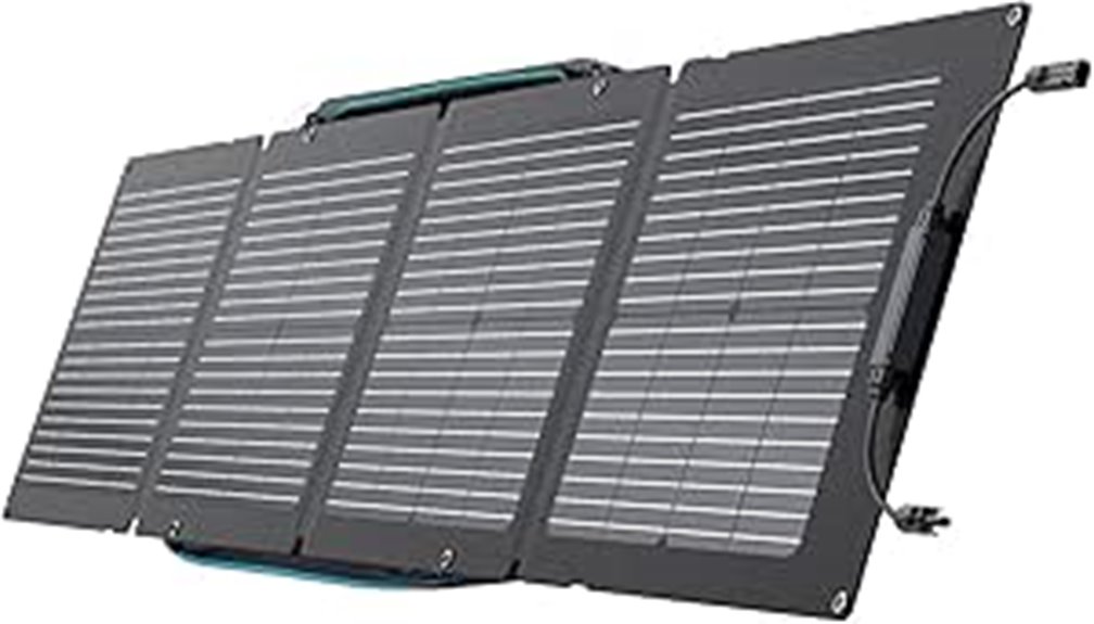 foldable ecoflow solar panel